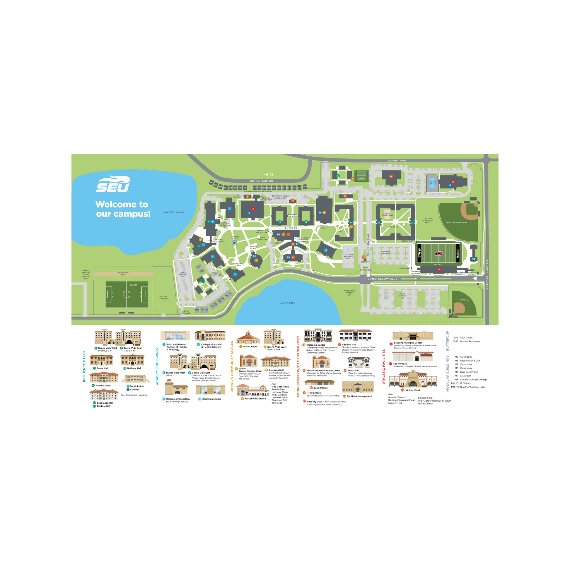 Stationary- Campus Map