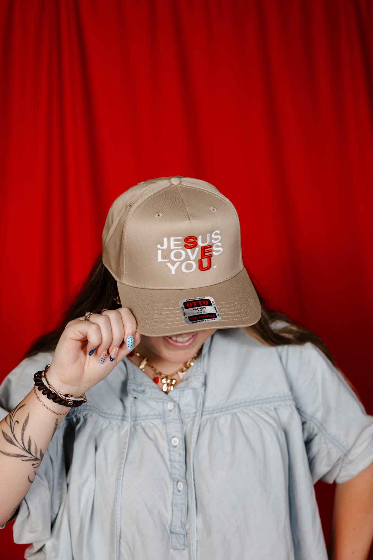 Apparel - Jesus Loves You Visit Hat