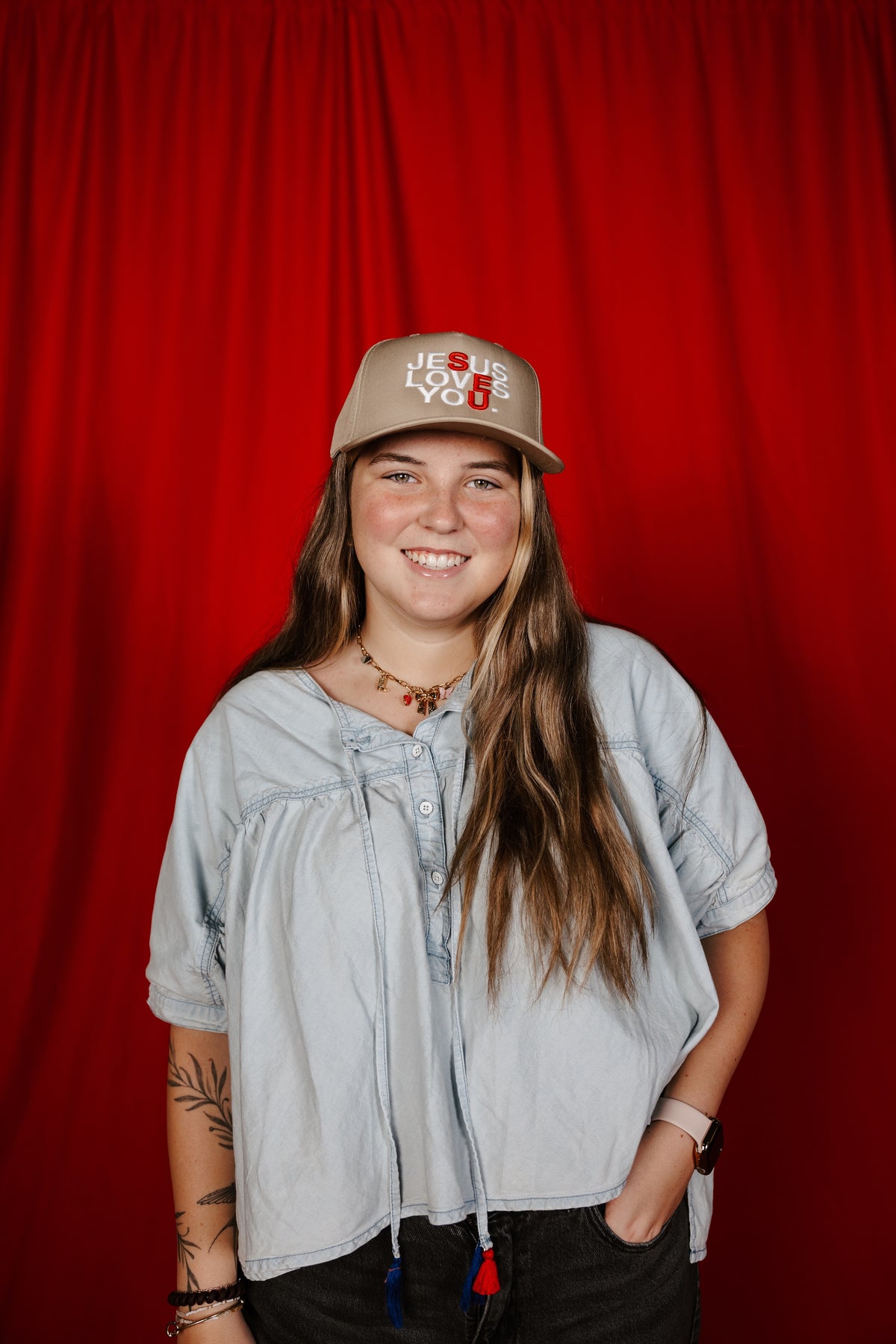 Apparel - Jesus Loves You Visit Hat