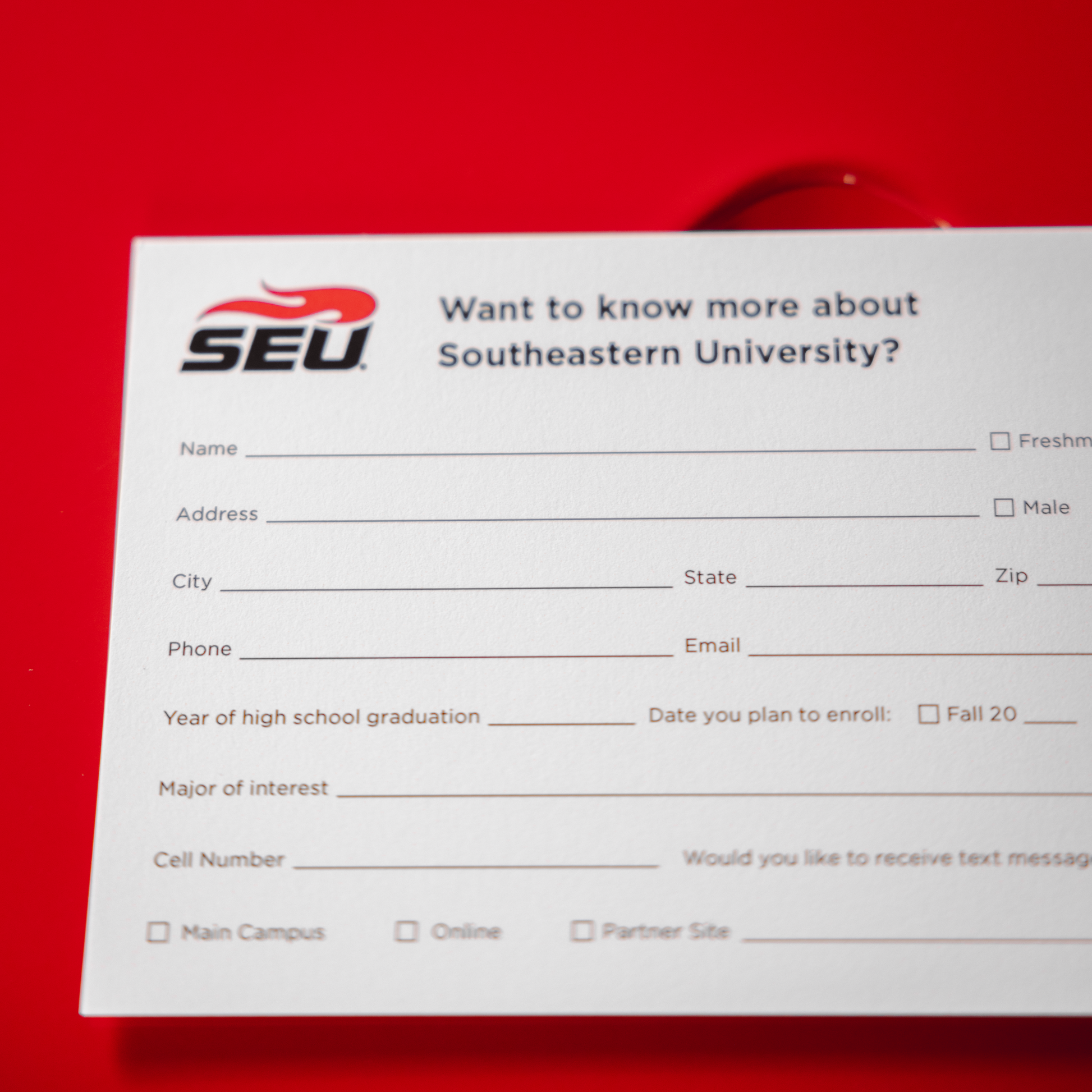 Stationary - Inquiry Card