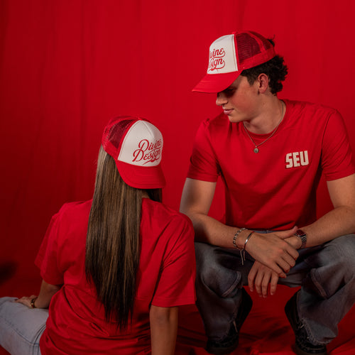 Apparel- Divine Design Trucker Hat